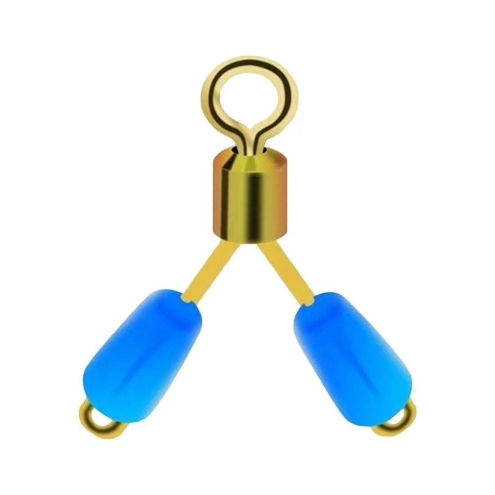 Quick Splitter Fishing Quick Hook Splitter Anti-winding Fork Double Eight Type Space Bean Mini Flexible Fork Sub Line Clamp