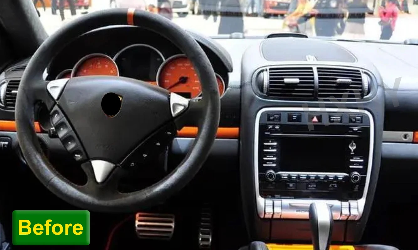 Car Dashboard Stopwatch Decoration Clock Time Support Sport Chrono For Porsche C