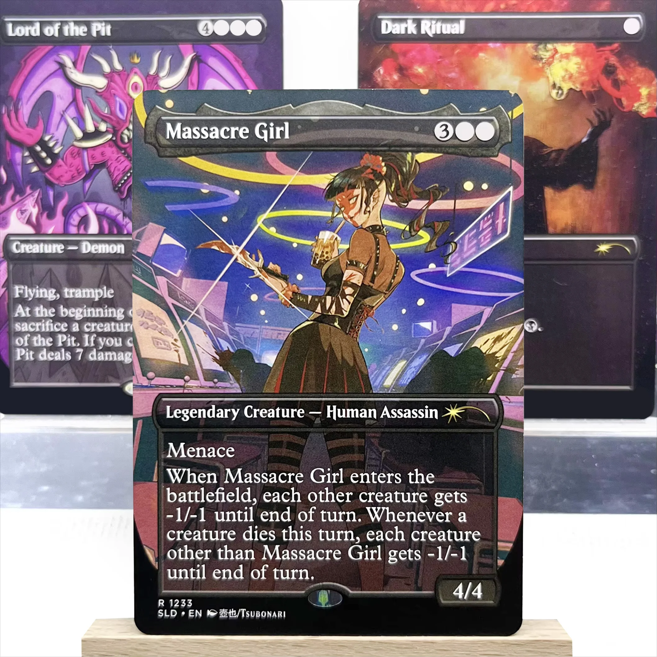 SLD HOLO2-Ⅰ02 Tcg 카드 프록시 매지컬 매시어 걸 드라이아드 오브 더..