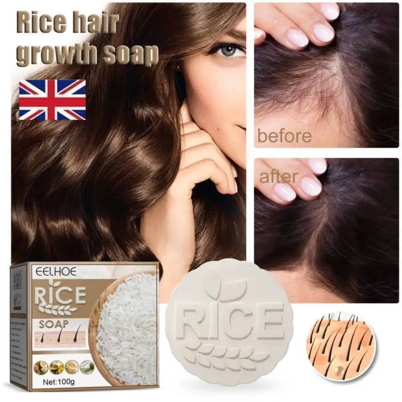 

Rice Water Shampoo and Conditioner, Rice Water for Hair Growth, Anti-hair Loss
