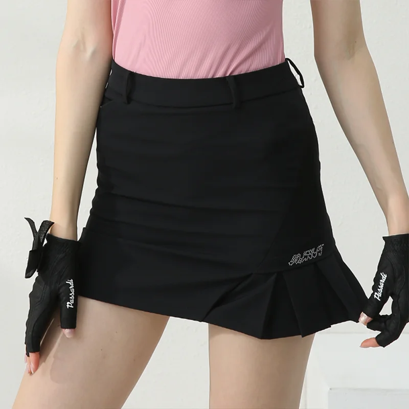Golfist Women's Golf Summer Dress Fishtail Short Skirt Slim Fit A-line Skort Ladies Golf Clothing Tennis Sports Apparel