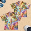 Abstract Icecream 3D Printed Lapel Blouse Hawaiian Chocolate Cone Ice Cream Boy Blouses Popsicle Aloha Short Sleeve Beach Shirts 1