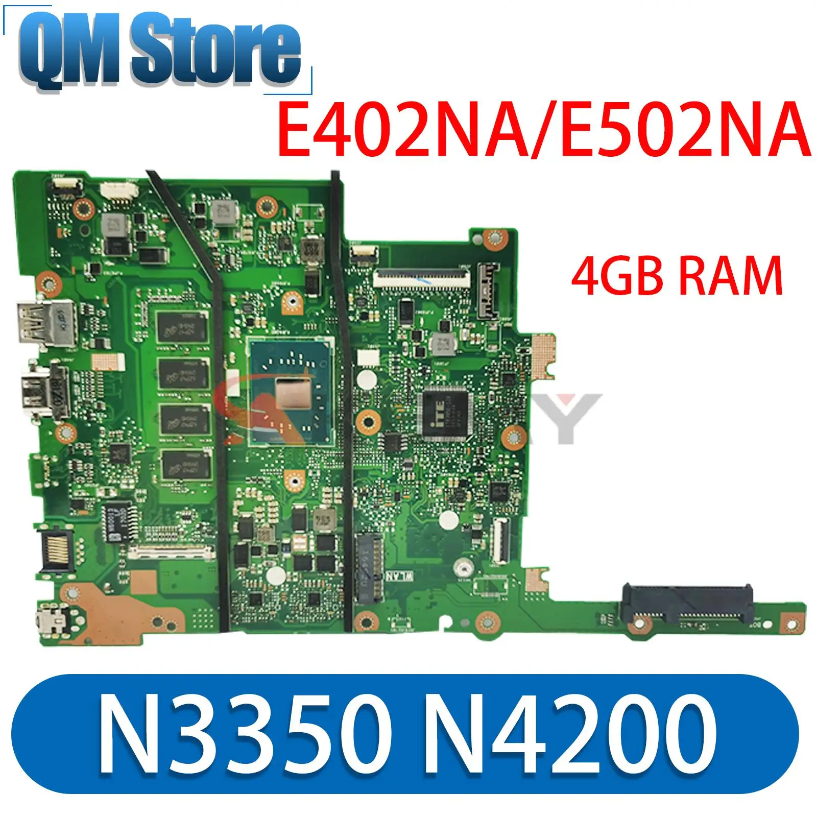 Asus Carte mère Intel N3350 2Go pour PC E402NA,F402NA,L402NA,R417NA