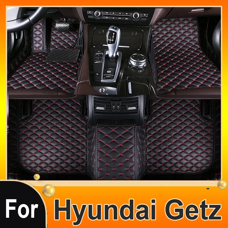 

Автомобильные коврики для Hyundai Getz Prime Click Inokom TB 2002 ~ 2011, роскошные коврики, защитный коврик, кожаные коврики, автомобильные аксессуары