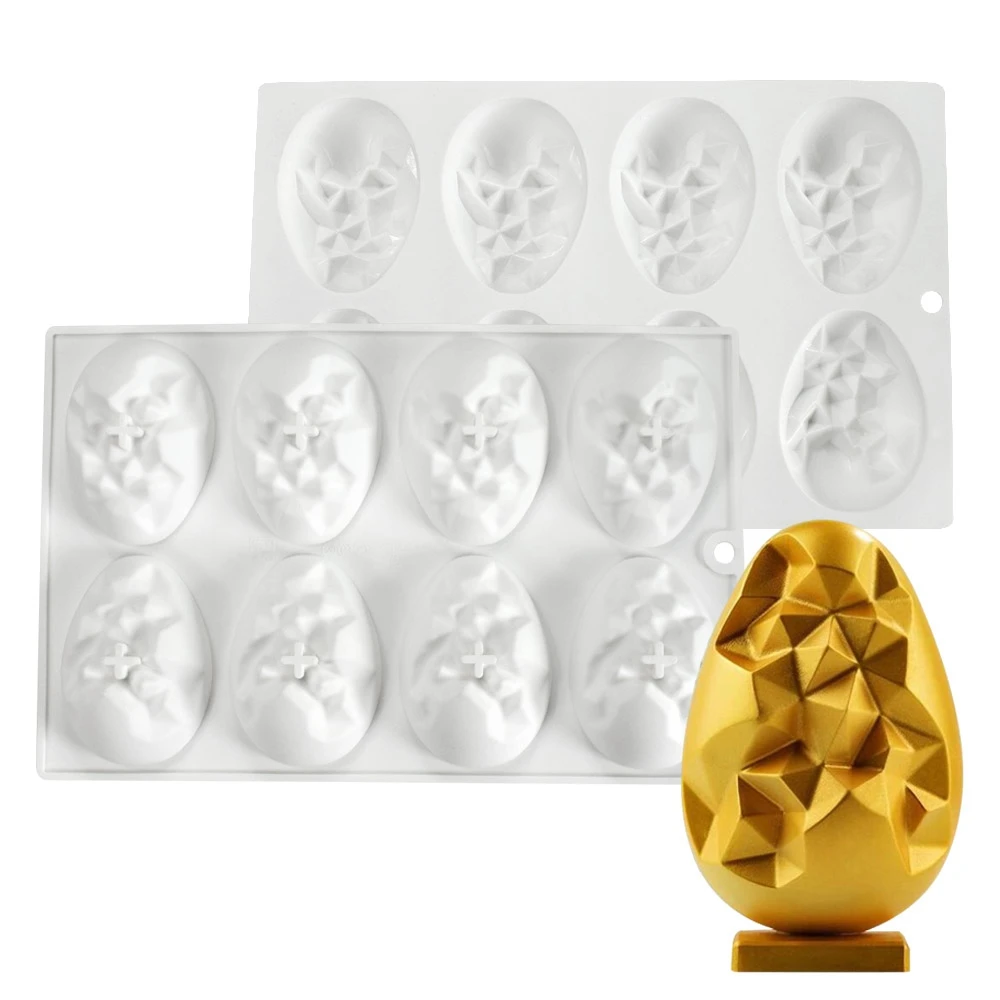 mostsom Easter Egg Silicone Mold Egg Molds for Chocolate Egg