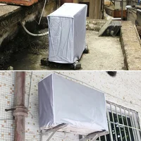 Juste de Protection pour Climatiseur, Anti-Poussière, Anti-Neige, Imperméable, Protection Solaire, pour l'Extérieur, Livres, PO 4