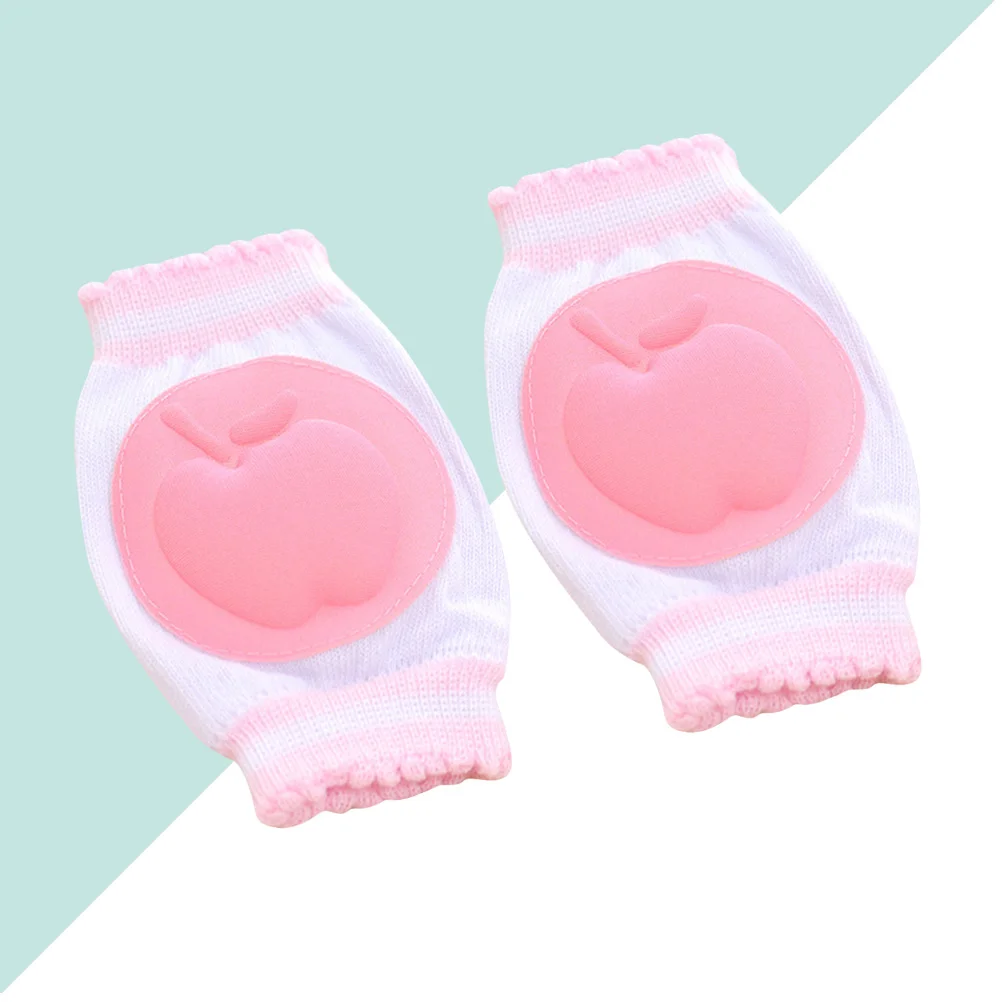 1 Pair of Kneepads Knee Pad Crawling Safety Protector Kneepads for Infants Toddlers Baby (Pink) Baby kneepads