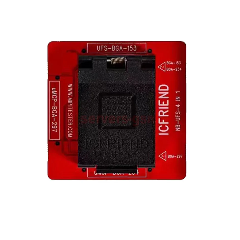 이지 JTAG ICFRIEND UFS 6 in 1 ufs BGA 153 BGA 254 BGA 297 (Z3X EASY JTAG Plus 박스 포함, 암호화 칩 포함)
