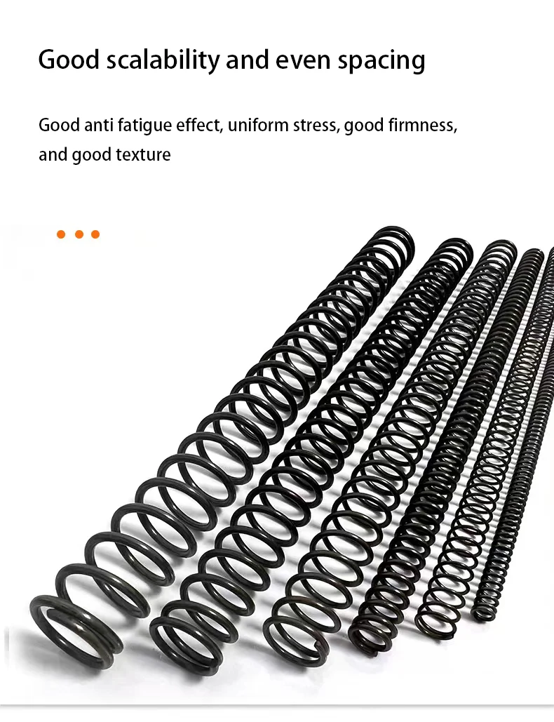 WD4,0 mm Außendurchmesser, 18–35 mm, Länge 100–500 mm, 65 MN lange Stahlfedern – Druckspulen mit hohem Kohlenstoffgehalt für Industriemaschinen und Automobile – Detail 4