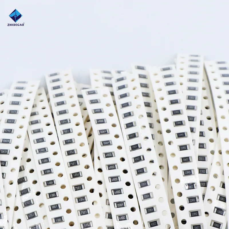 SMD Resistor 5 Pieces 1206 SMD Resistor Kit Assorted 1 Ohm-1M Ohm 1% 33valuesX 20pcs = 660pcs Sample ZHIDEGAO