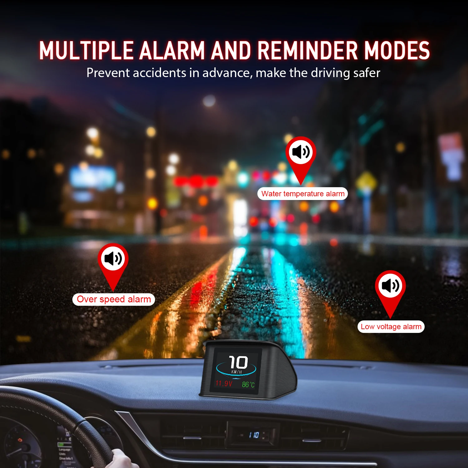 ڵ OBD  ÷, Ʈ  OBD2 ӵ, º ǻ RPM   Ÿ LCD ÷, ӵ 跮 