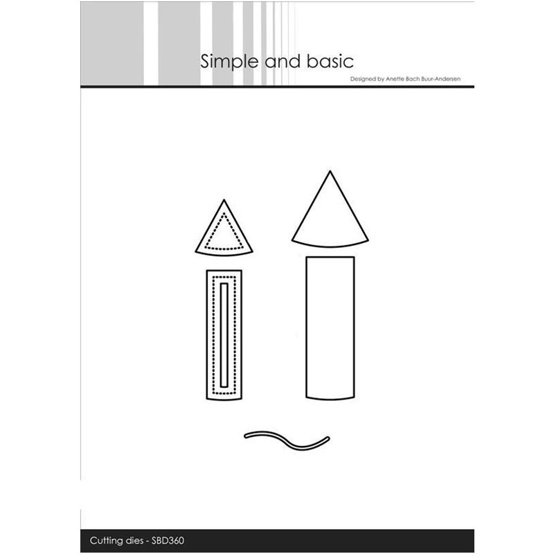 

Пресс-формы New Year Rocket для скрапбукинга, бумаги, рамки, карточек, ремесла, без штампов, новинка 2023 года