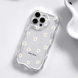 Floral Clear TPU Phone Case with Tulip and Daisy Design for A38 4G(A18 4G) (S18018)