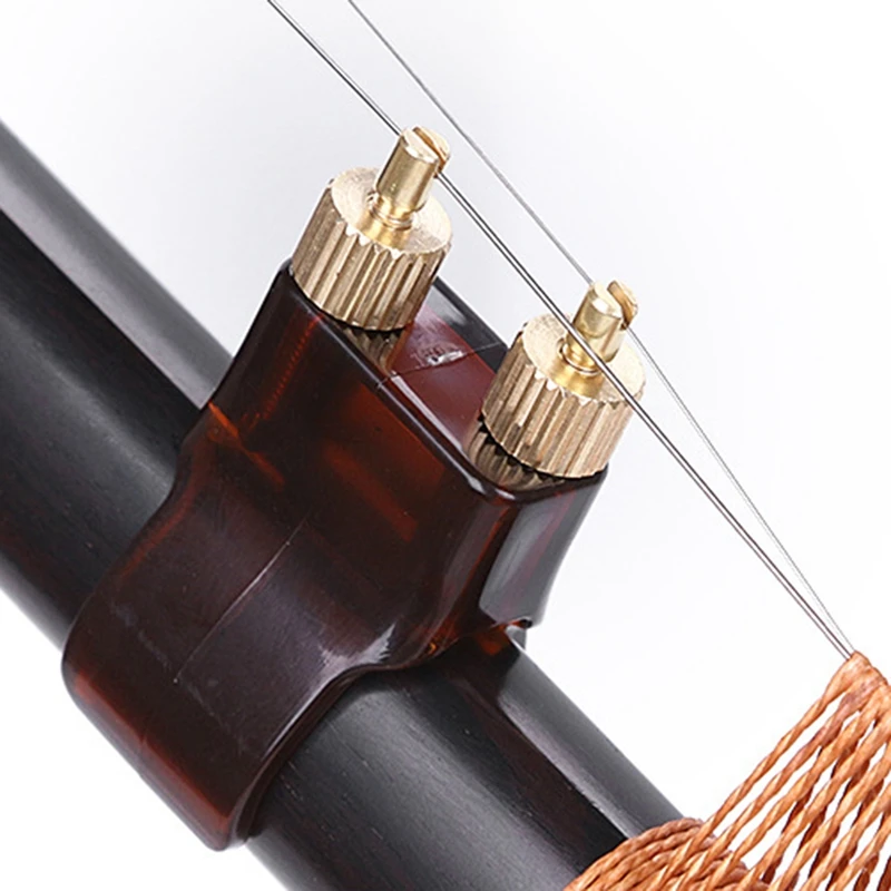 Erhu Fine Tuners Brass Rust Proof Not Hurting Strings Erhu Accessories Musical Instrument Replacement Accessory