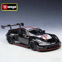 ⁦مجسم سيارة سباق بورش 911 GT3 R معدني | Porsche 911 GT3 R Diecast Racing Car Model⁩ - الصورة ⁦4⁩