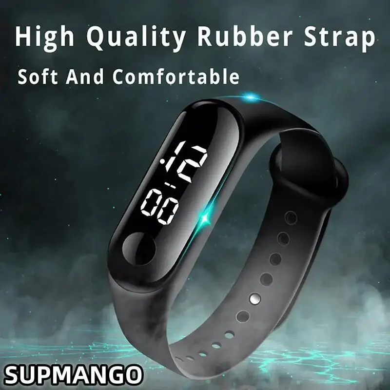 Smart Watch M9 Waterproof Children Watches Women Sport Wristband Bracelet Touch LED Digital Girls Watch Boys