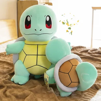 45cm Squirtle Plush Doll Big Size Pokemon Plush Toys Kawaii Stuffed Toys Cute Turtle Pillow Christmas Gift Toys for Boys Girls 1