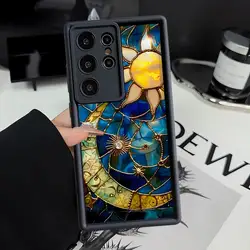 Sun Moon Art Cool Soft Cover Phone Case - Galaxy S20 FE (Mix01)