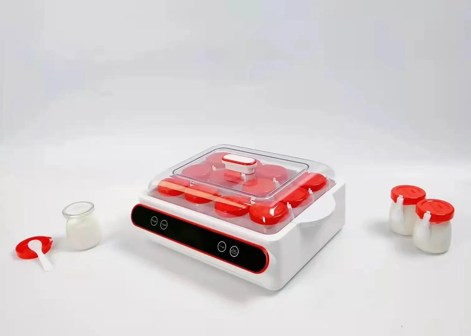 Greek Dash Yogurt Maker Machine Portable Professional Mini Home 2 Liter Car White Usb Character Power Battery Garage