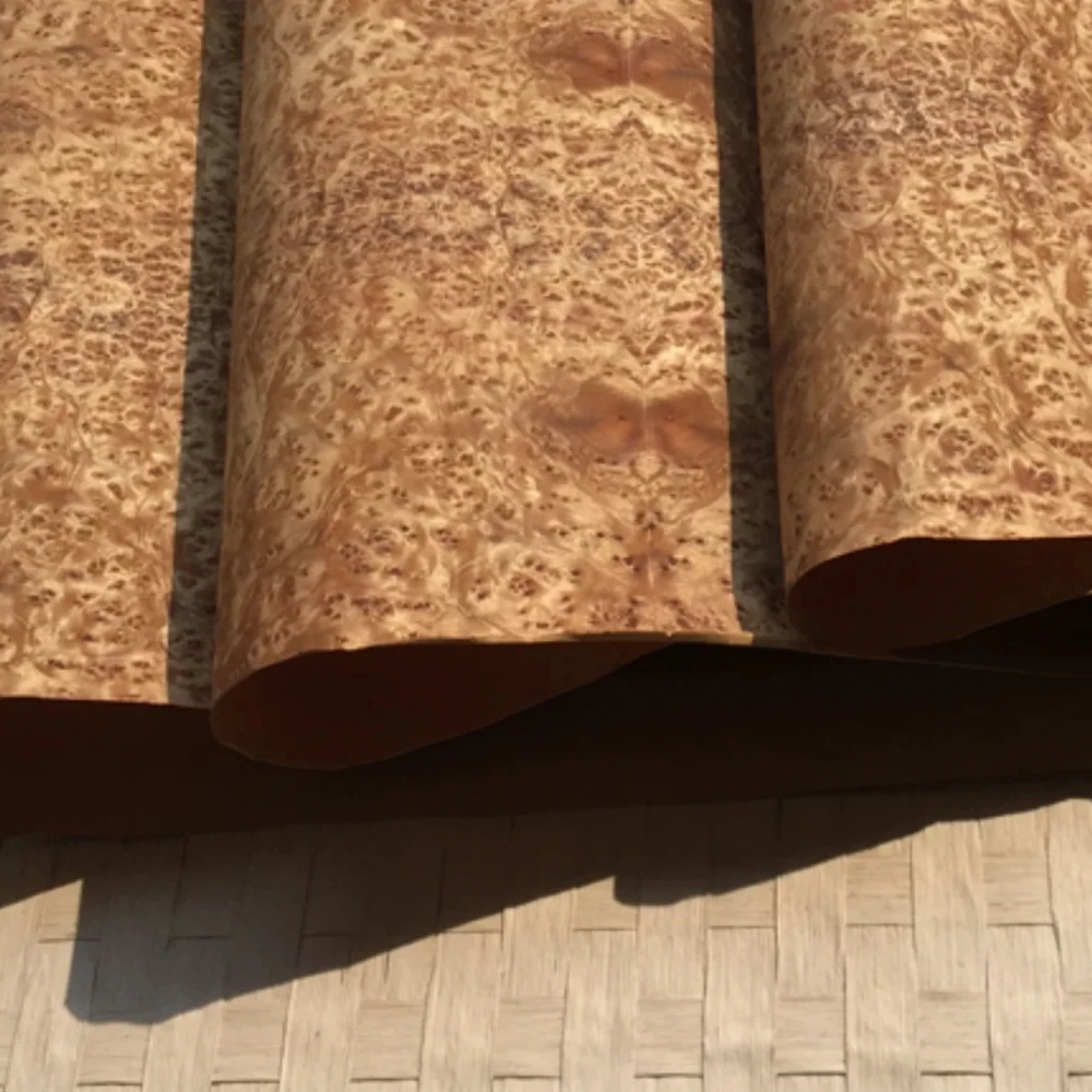 2.5meters L 200-550mm Width 0.25mm T Natural Seal Tree Wood Veneer Sheets Home Audio Musical Instruments Car Decoration
