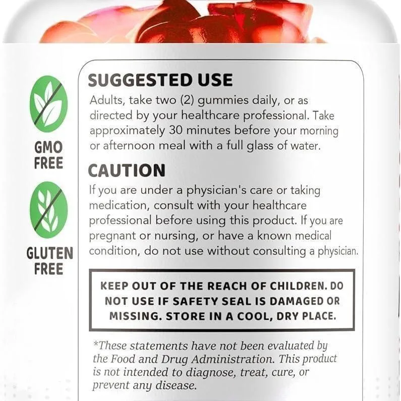Acv Vital Surge Gummies Formulated With Vitamin B12 & Folic Acid Help Men Maintain Strength, Endurance, And Vitality