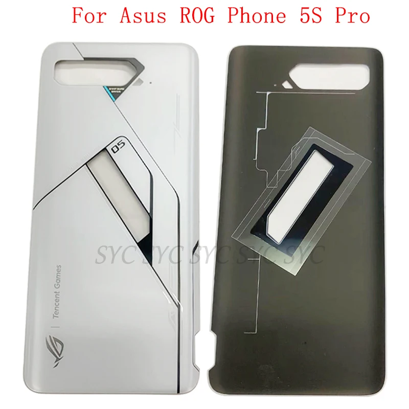 

Оригинальная крышка батарейного отсека для Asus ROG Phone 5S Pro ZS676KS, задняя крышка с логотипом, запасные части