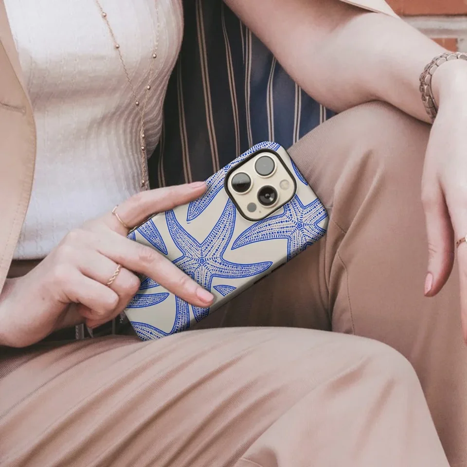 Magnetic Acrylic Shockproof Phone Case for iPhone