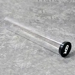 Clear Protective Canister for Gaming Accessories and Playmats (Transparent)