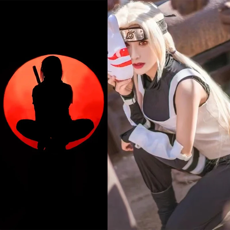 Naruto Uchiha Itachi Anbu Uniform Cosplay Costume
