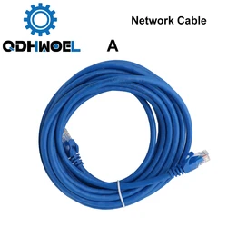 QDHWOEL Ruida RDC6442S  RDC6445G  RDC6432 Co2 Laser  control card USB Extension Cable power cable Adapter & Screws