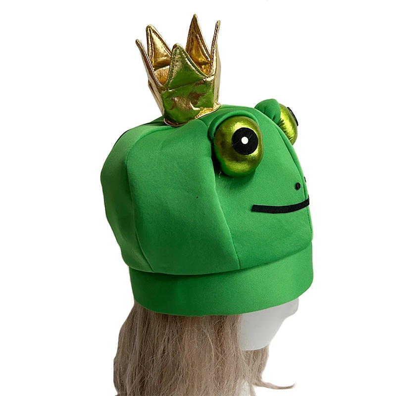 Chapeau Grenouille Prince avec Couronne – photo 3