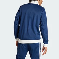 Adidas véritable trèfle hommes rétro col montant sport veste cintrée IP0418 2