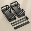 Bathroom Storage Rack Over The Door Shower Caddy Bathroom Hanging Shelf Double Layer Shower Shelf Bathroom Caddy Organizer 6