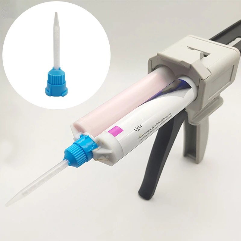 50PcsDentalMixingTipsImpressionDisposableLuxatempCBDental