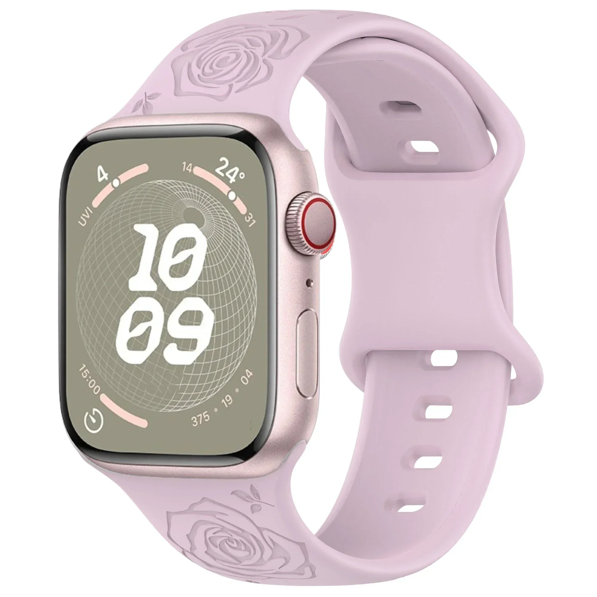 Breathable Soft Silicone Patterned Strap