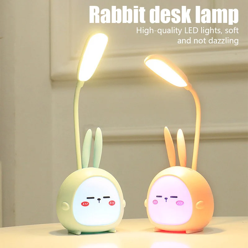 Cute Cartoon LED Desk Lamp USB Recharge Eye Protective Colorful Night Light For Student Study Reading.jpg