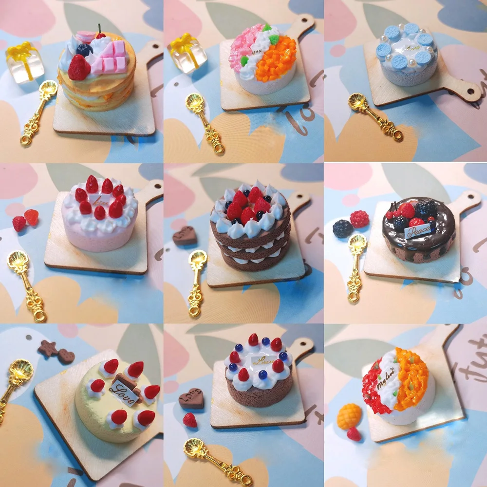 Really small cake | Miniature cake, Polymer clay cake, Miniature food