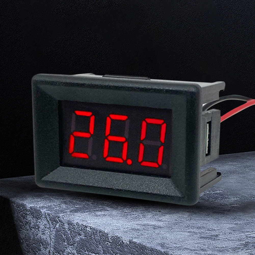 Digital LED Display Panel Voltmeter for Car Motor Vehicle Tools