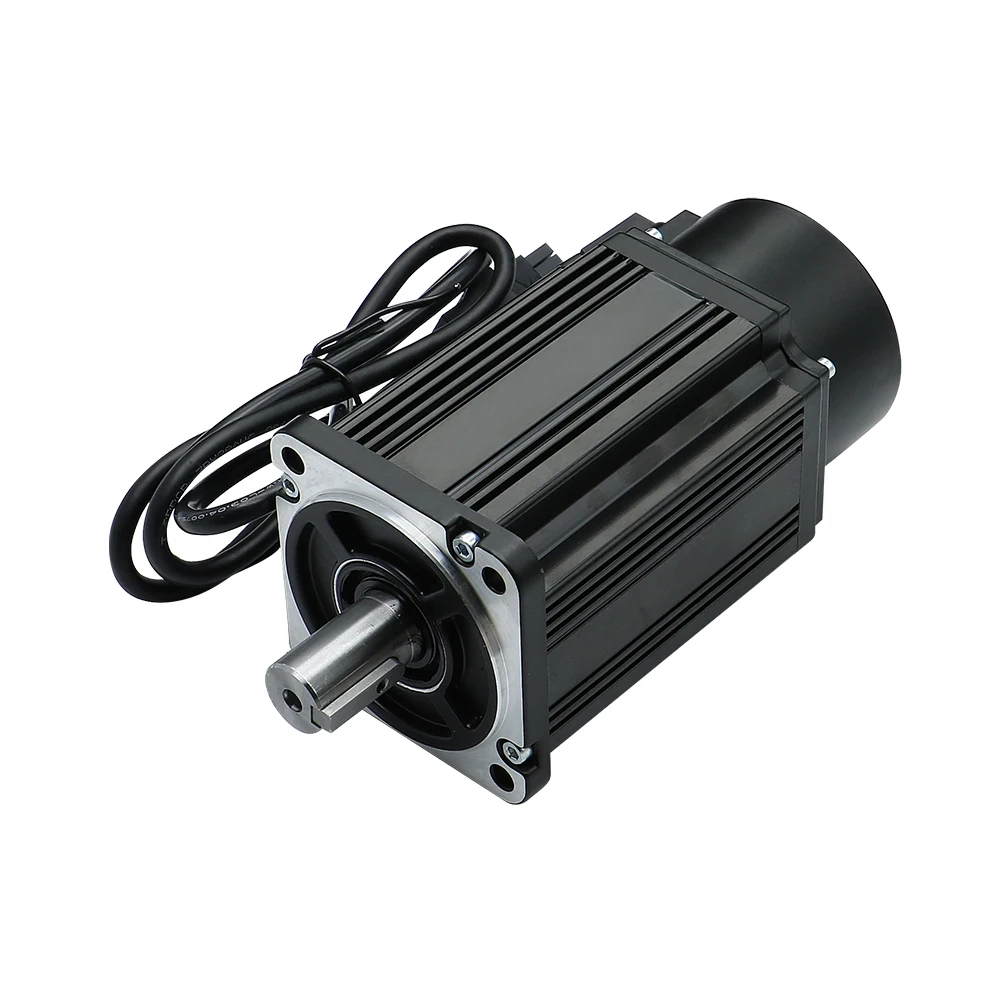 새로운 80ST-M02430 90ST 0.75kw 750w 서보 모터 플랜지 80 2.4Nm AC 드라이버 T3L-L20F-GABN 키트 CNC 밀링 머신 용 0.75kw