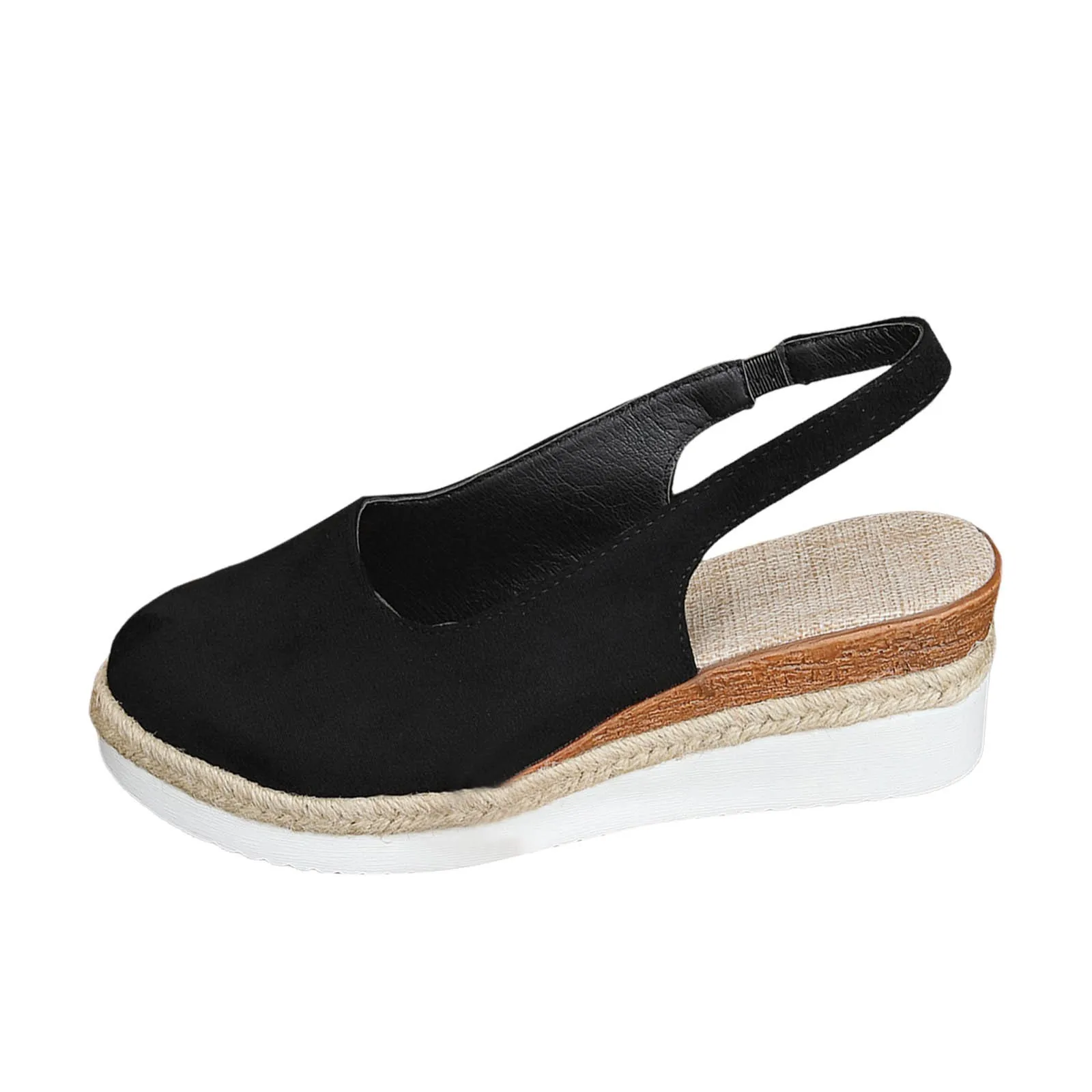 Platform Sandals Ins Style Women Braided Bohemian Casual Wedge Sandals Solid Color Wedge Sandals Sandalias De Mujer Verano 2024 9 Se5c11ef750d44219999875a2115b60c3c