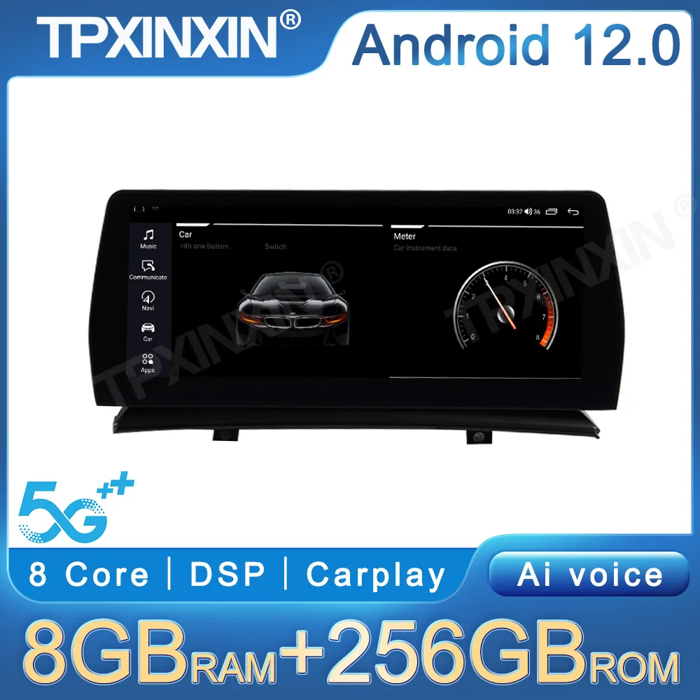 

Android12 Moniter For BMW X3 2006-2010 Head Unit Car Player GPS Multimedia Navigation CarPlay Radio Stereo Monitor Accessories