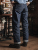 Bronson 47801XX Jeans Rigid Straight Fit Men Rugged Workwear Raw Denim Trousers #2