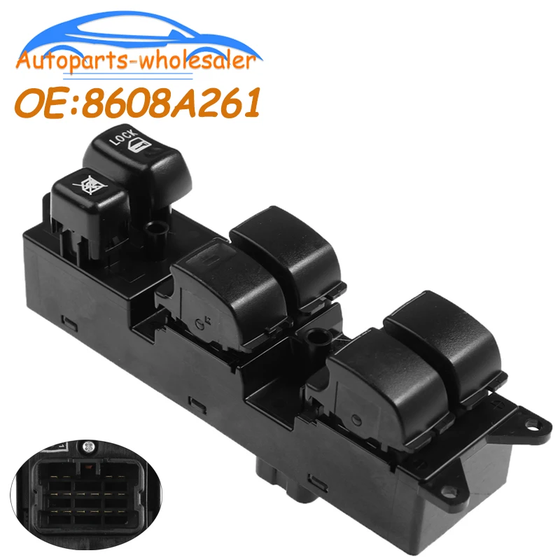 

Новая электронная кнопка переключения стеклоподъемника 8608A261 для Mitsubishi ASX автомобильные аксессуары