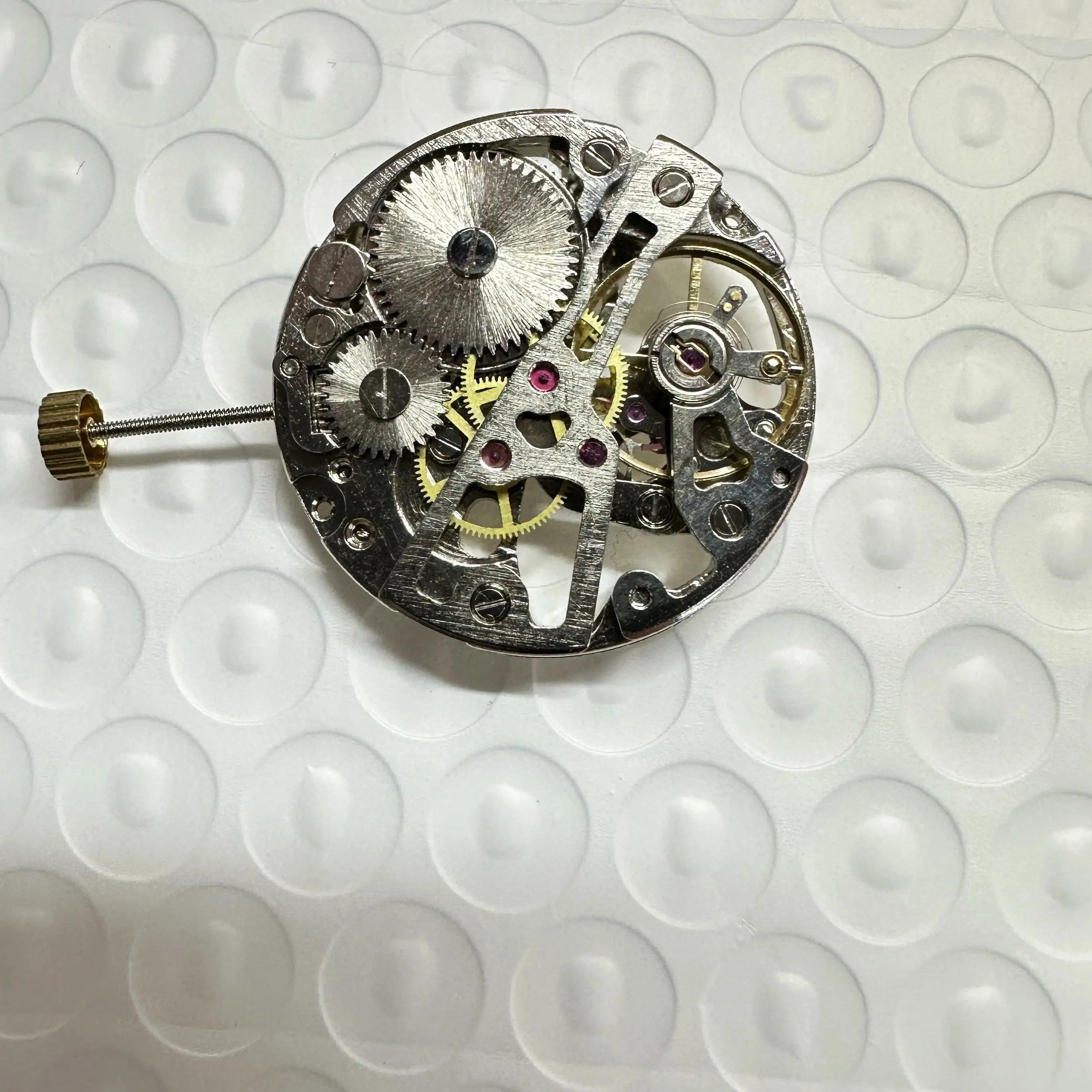 Stainless Steel Manual Movement Watch Case - DIY Watchmaking Accessory