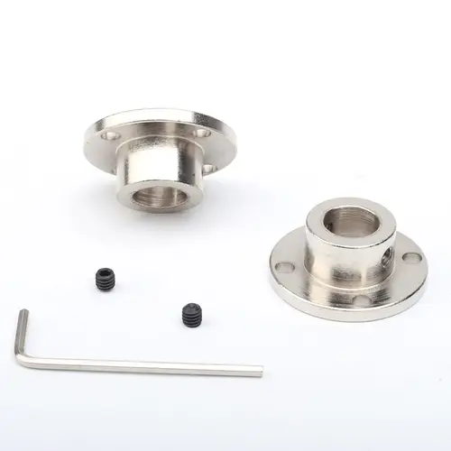 3mm 3.17mm 4mm 5mm 6mm 6.35mm 7mm 8mm 10mm 11mm 12mm Rigid Flange Coupling Motor Guide Shaft Coupler Motor Support Connector - Image 4