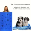 1/4 PCS Quick-Drying Microfiber Dog Towel Absorbent Pet Bath Product Fiber Quick-drying Bath Towel Car Wiping Cloth Pet Supplies 3