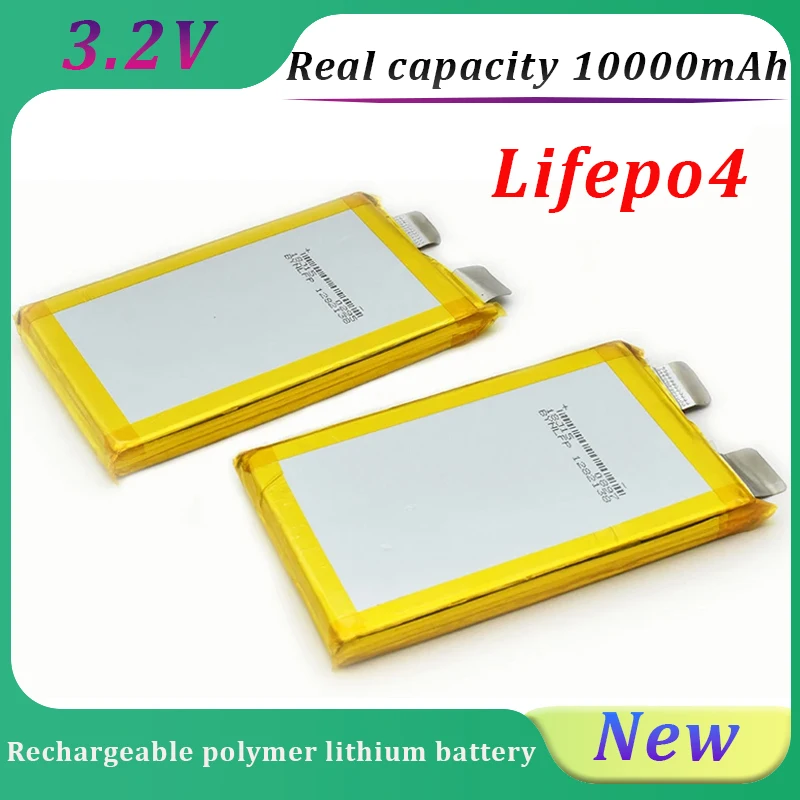 

Rechargeable Lithium Iron Phosphate Battery, 10000mAh, 3.2V, Suitable for 12V, 24V, 36V, Electric Bicycle Power Tools