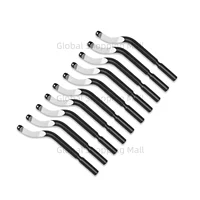 RB3000 poignée bavure métal outil d'ébavurage avec 10 pièces BS1010 lames de coupe ébavurage bavure grattoir pour bois plastique alésoir outil 5