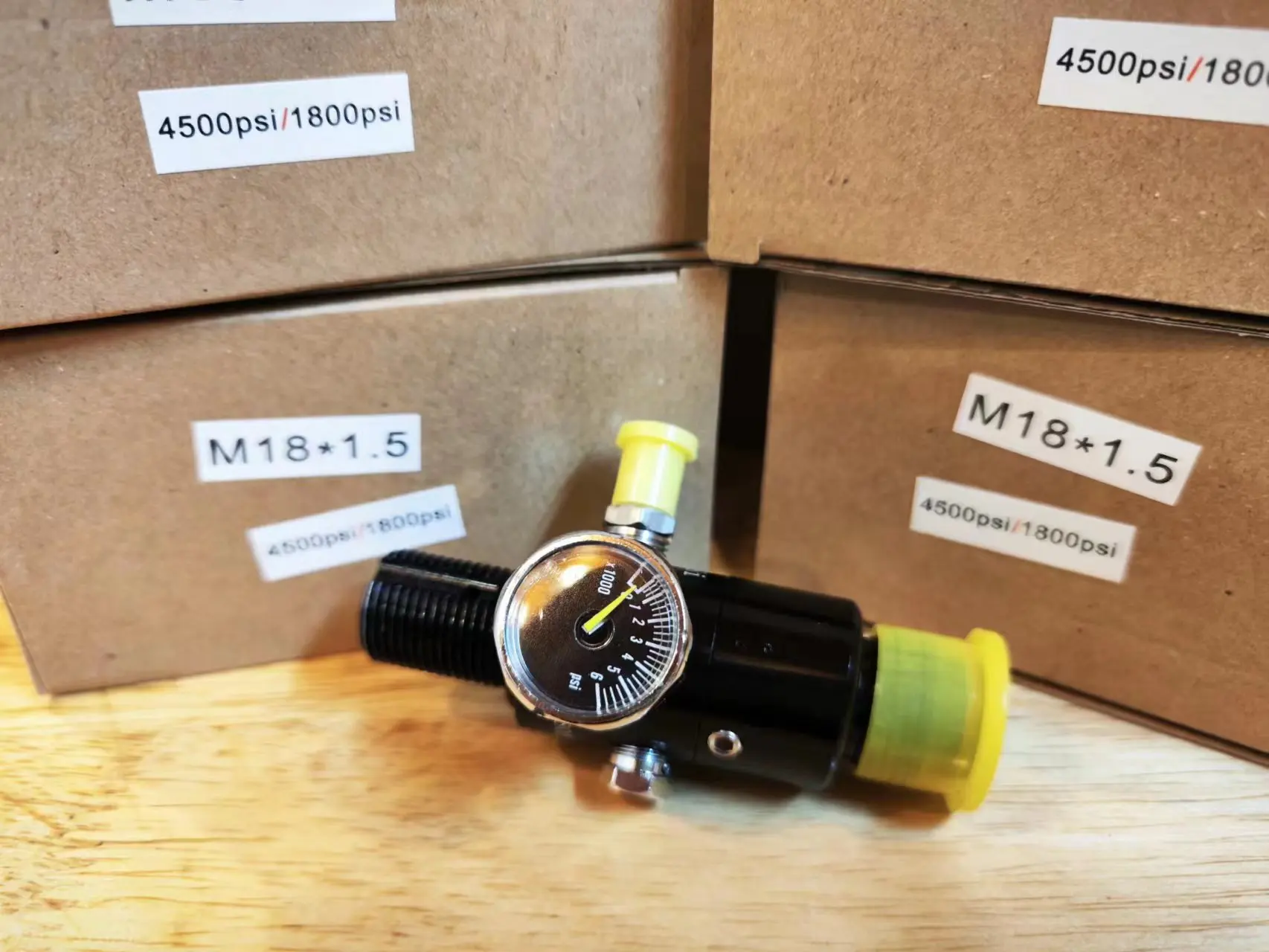 CO2 Regulator Valve 5/8-18UNF or M18*1.5 4500psi High Tank Cylinder Diving Aquarium Plant