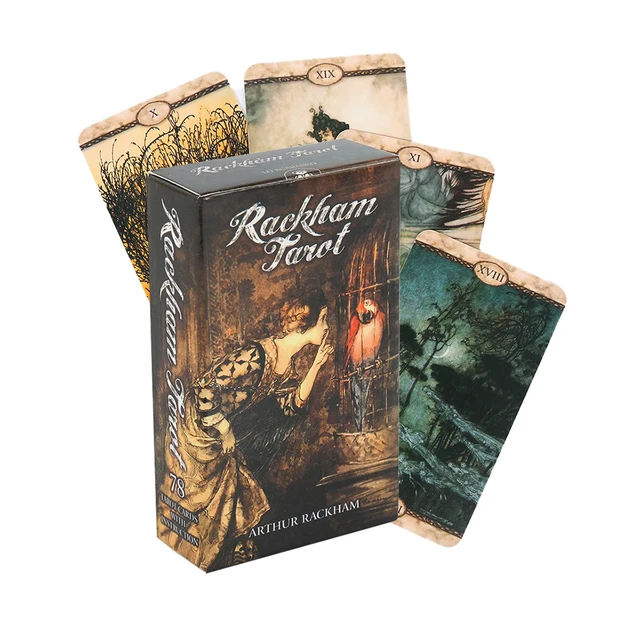 New Mysterious Tarot Card English BoardMultiplayer Party Activities  Game Divination Gifts Family Gathering Essential Card Game Rackham tarot